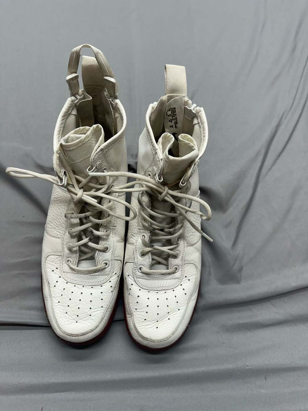 Nike SF Air Force 1 Mid Ivory Mars Stone 917753-100 Men's Shoes